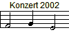 Konzert 2002